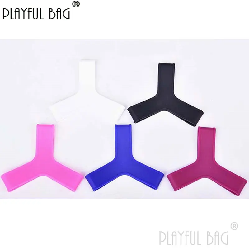 

Playful bag Silicone flippers fixing belt Anti loose heel Elastic rubber band Snorkeling parts Diving sport equipment E134