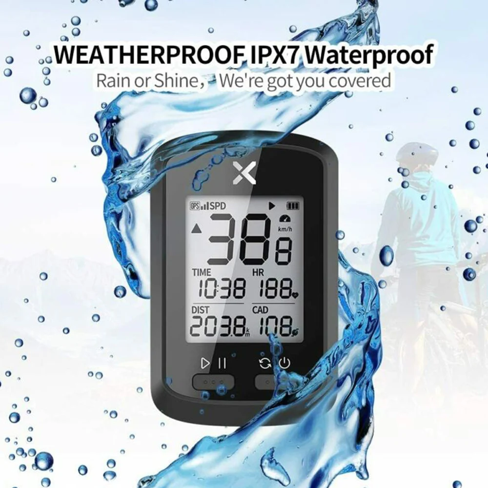 

Bike Cycling Computer Stopwatch bicycle accessories Cyclocomputer Waterproof Bluetooth LCD Display IPX7 Bicycle Wired Odometer