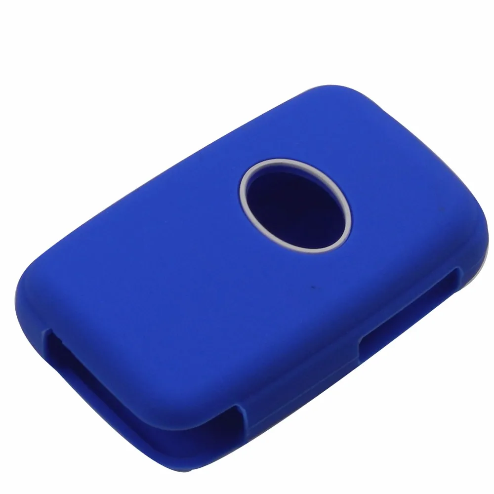 

jingyuqin Silicone 4 Buttons Remote Car Smart Key Cover Case For TOYOTA Avalon Camry Corolla Highlander Hybrid RAV4 Venza Prius