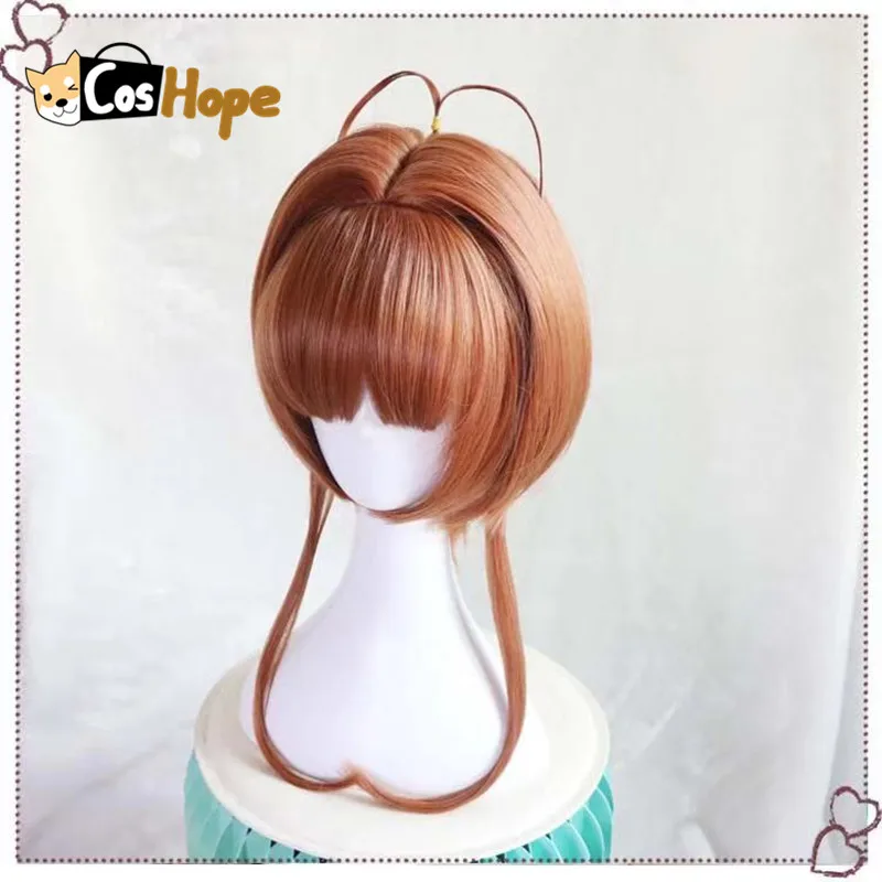 Парик Sakura Card Captor для косплея термостойкие синтетические парики