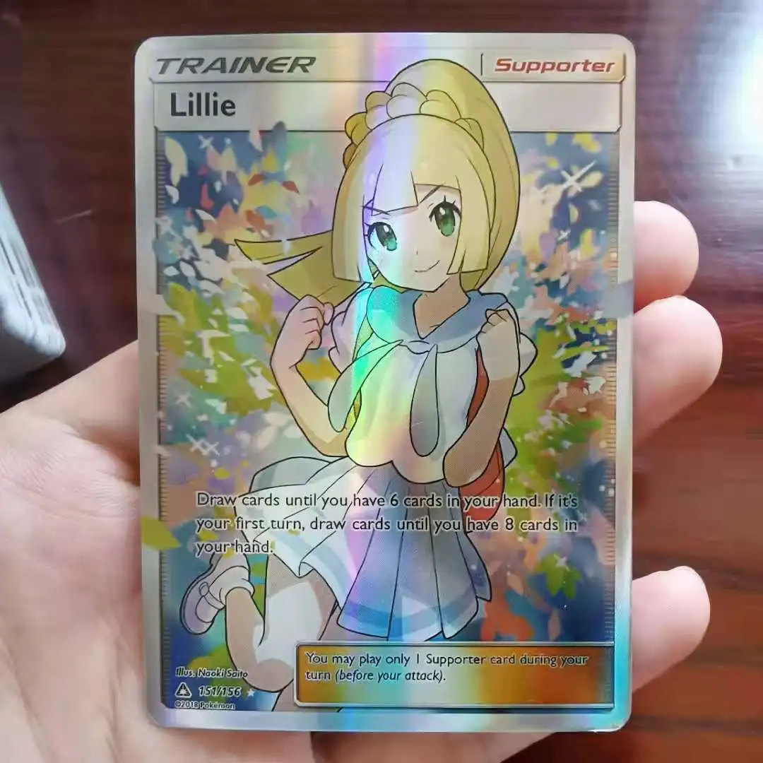 Nuevo Pokemon tarjetas en ingl&eacute;s 1st edici&oacute;n escalofriante reinado Chiarizard Pikachu &uacute;ltimo Vmax ologr&aacute;fica del arco iris juego de tarjeta de colecci&oacute;n-1