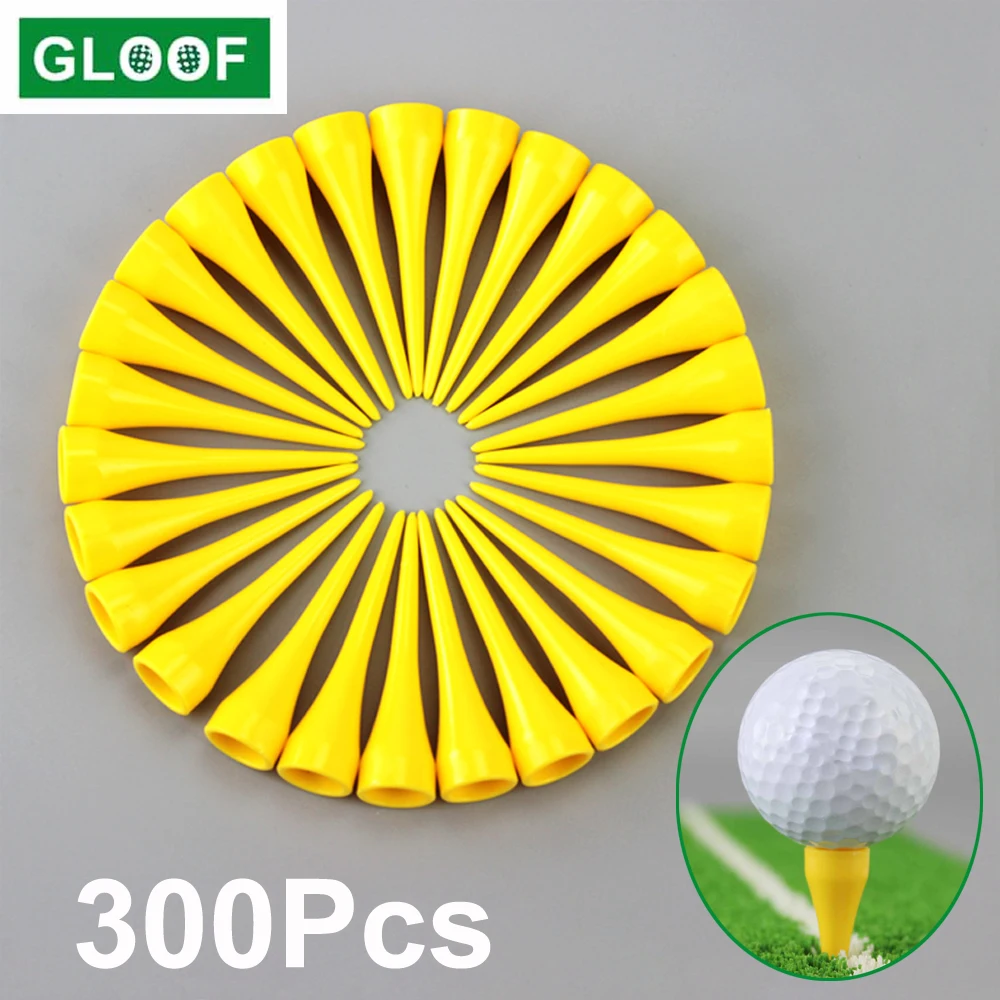 300 шт. = 10 упаковок, пластиковые тройники для игры в гольф