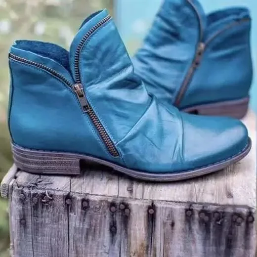 

new Pu boots round head boots single boots short boots