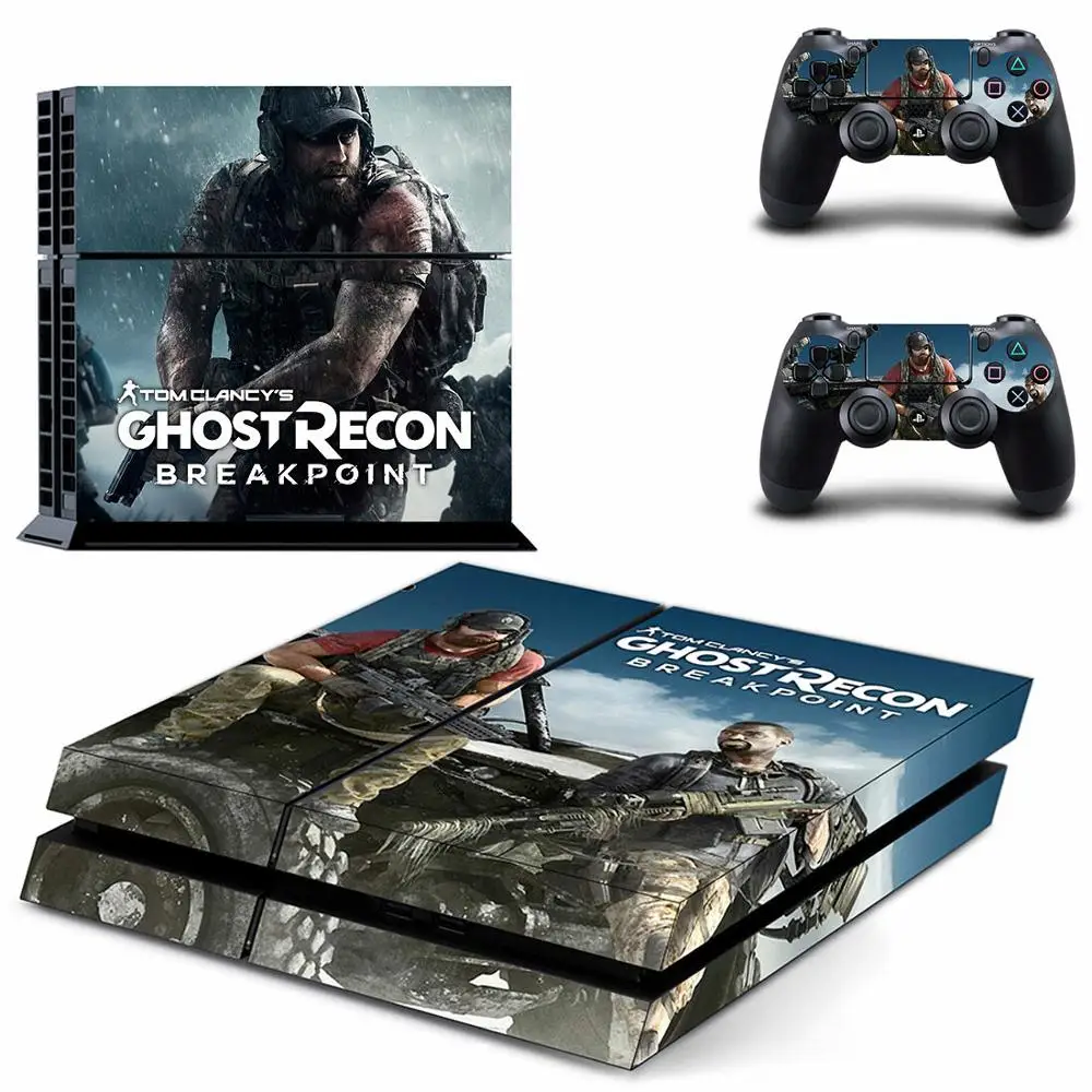 Тома Клэнси Ghost Recon: останова PS4 Стикеры s Play station 4 кожи для Игровые приставки