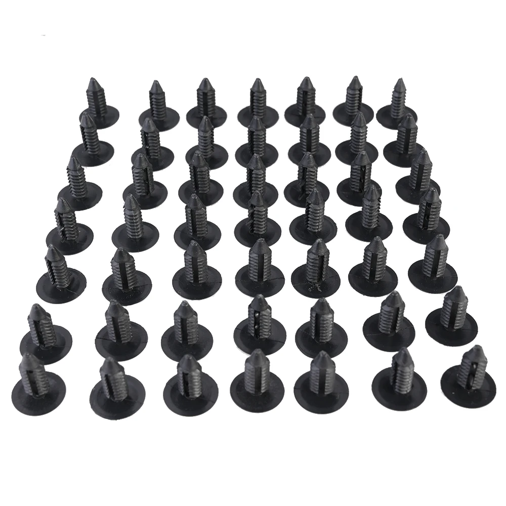 50 шт. крепежный зажим Huscus Автоматическая застежка подходит 8 мм отверстие нейлон