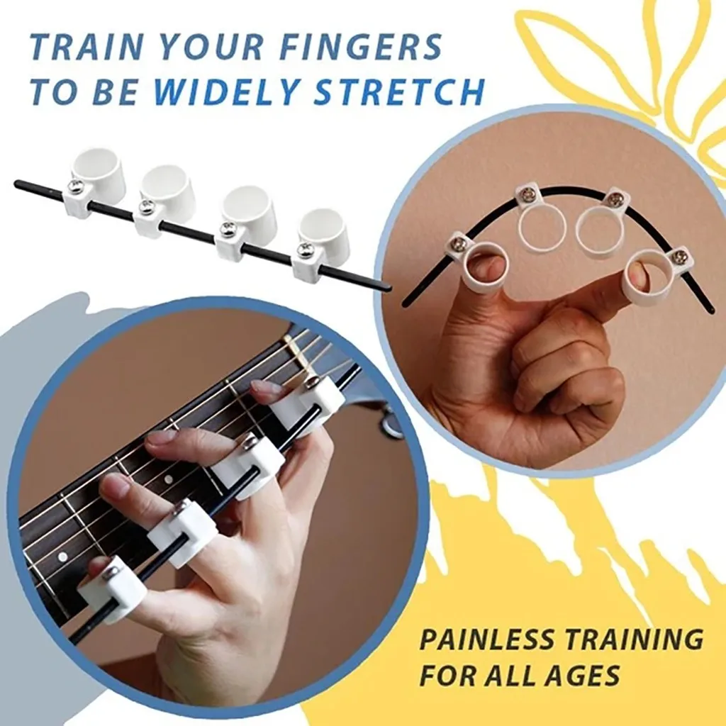 Регулируемый расширитель струн для взрослых/детей пальцев гитары тренажер