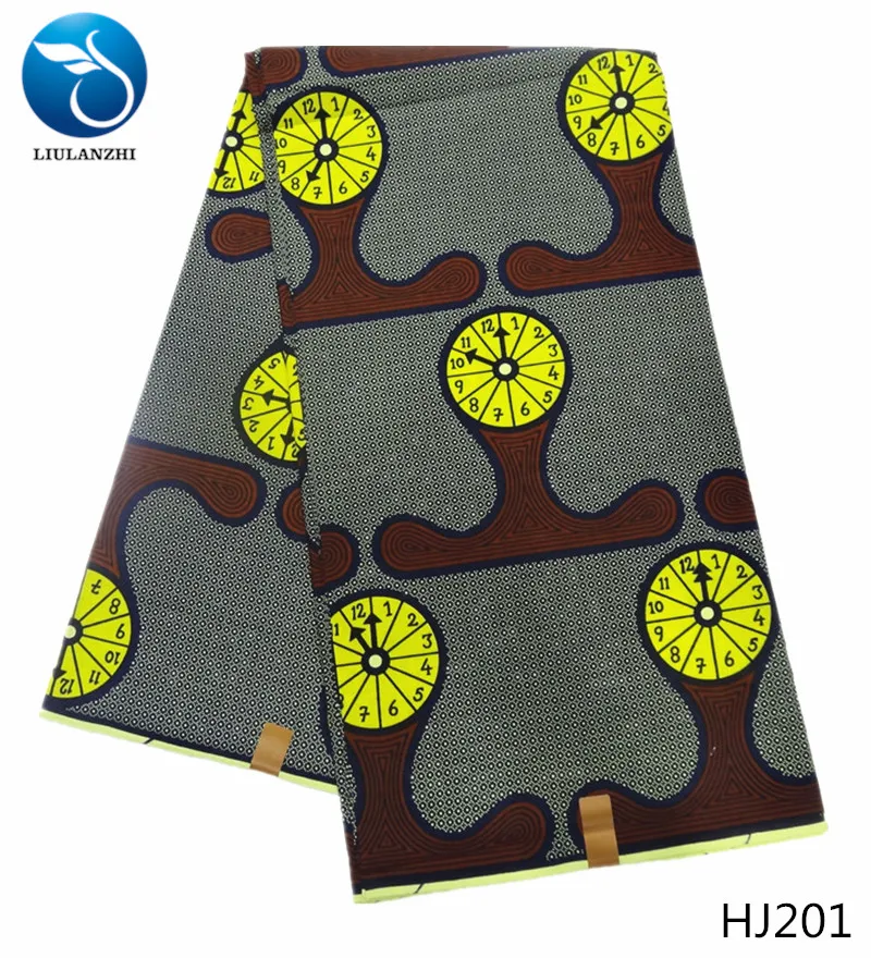 LIULANZHI Java восковая ткань новейший узор зеленая анкарская хлопок батик для