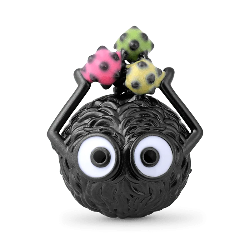 Подвески в виде черной кошки с пламенем рождественские подарки посеребренные