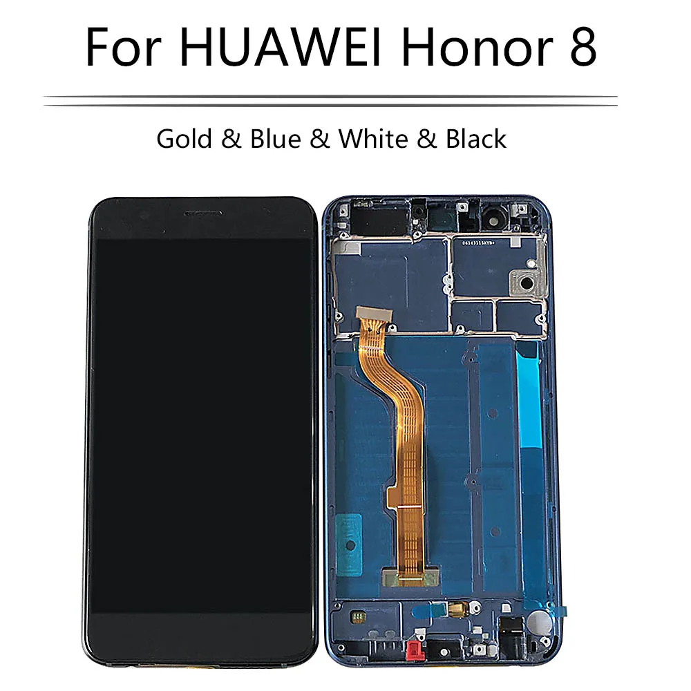 Оригинальный сенсорный ЖК экран 5 2 дюйма для HUAWEI Honor 8 сменный дисплей с рамкой и