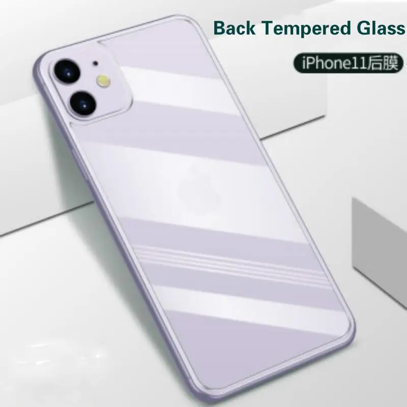 Прозрачная защитная пленка для iphone 11 Pro Max 6 6S 7 8 Plus X XR XS на заднюю панель из