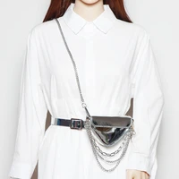daeyoten laser women fanny pack mini triangle waist bag crocodile pattern womens handbag designer tassel shoulder bag zm1222