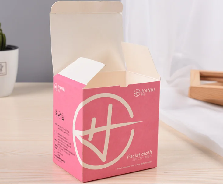 Индивидуальный Логотип глянцевая фольга небольшой продукт косметическая бумага