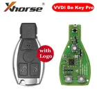 Улучшенная версия смарт-ключа XHORSE VVDI BE Key Pro, с 3 кнопками, для Benz, с логотипом, ПОЛУЧИ 1 Бесплатный Токен VVDI MB BGA