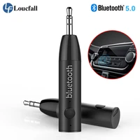 5 0 wireless bluetooth car kit mini 3 5mm jack aux handsfree stereo music audio receiver adapter for car headphone speaker new