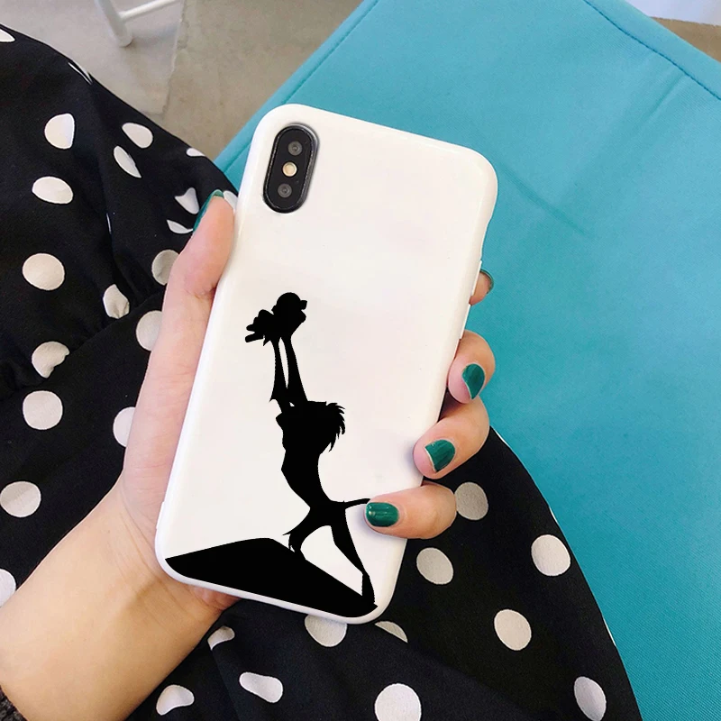 Hakuna Matata Король Лев Тимон Мягкий силиконовый чехол для телефона iPhone 5 5S SE 6 6s 7 8 plus X Xs