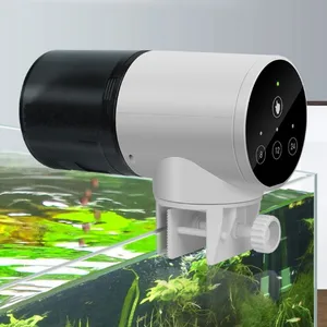 Автоматический фидер для рыб, Электрический автоматический диспенсер для отпускных выходных, Супер Бесшумный умный поворотный механизм для аквариума