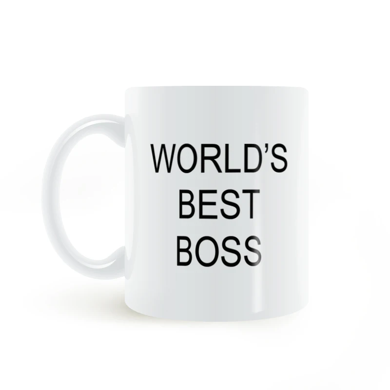 Dander Mifflin (офис) Лучший в мире босс ТВ Кружка Кофе Молоко керамика творческие DIY