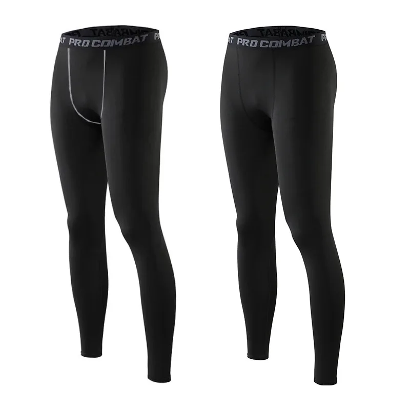 

Men's Running Tights GYM Compression Pants Gym Fitness Tight Pants Basketball Training Leggings Tights Sportswear