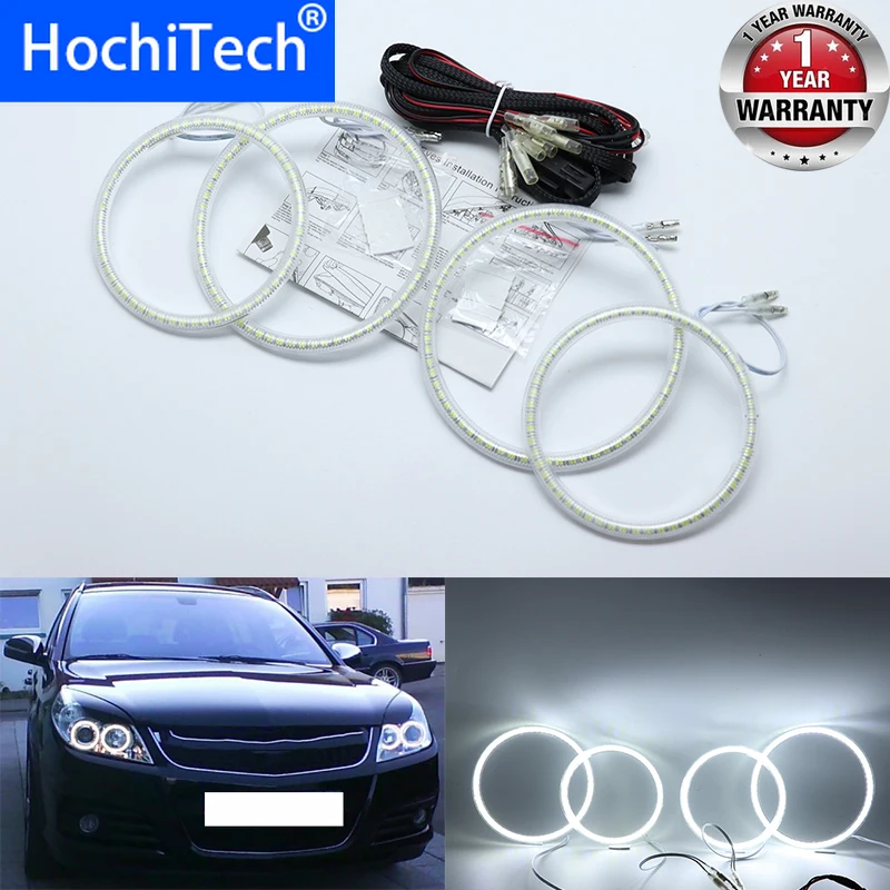 

Для Opel Vectra C (facelift) Caravan 2005-2008 ультра яркие красные/зеленые/Белый светодиодный глаза ангела 2600LM 12 В halo Кольцо Комплект Дневной светильник