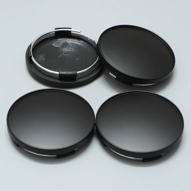 4 шт./лот 68 мм подходит для 65 логотип черный пластик колпачки автомобильных колес