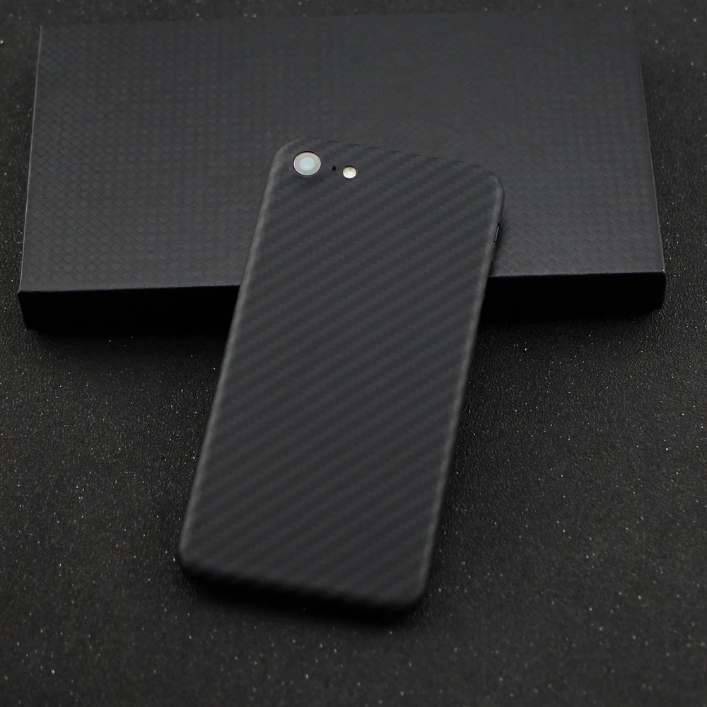 

Aramid Fiber Phone Case for iPhone SE 2020 Minimalist Protective Shell Cover Ultra Thin Carbon Fiber Cases for iPhone 8 7