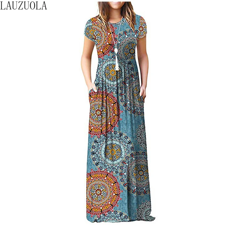 Длинные белые летние платья-Макси в стиле бохо женские пляжные богемные платья с