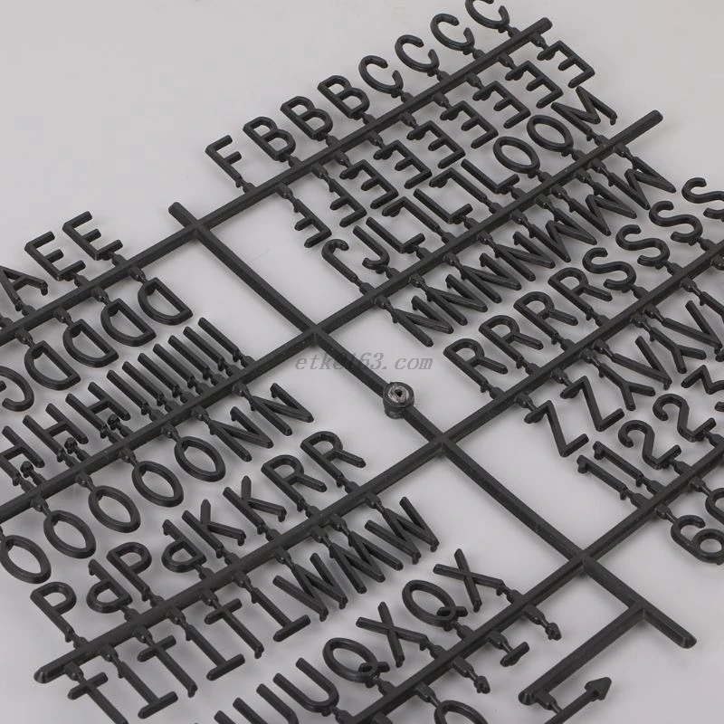 Цифры для печатной платы из фетра 290 цифр со сменными буквами|Доска-флипчарт| |