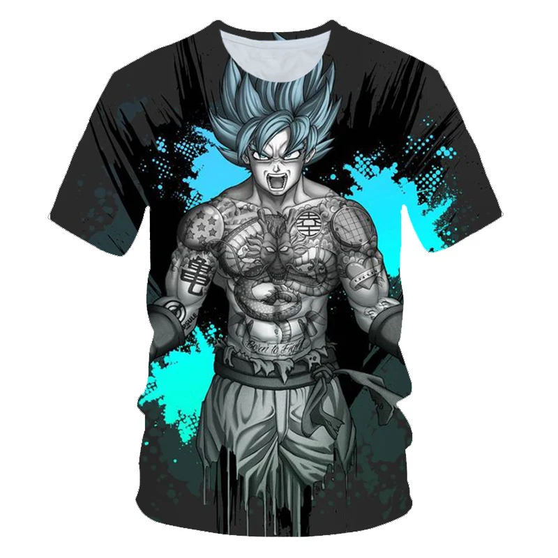 

Summer Fashion Short Sleeve Japanese Anime Clothes 3D Printed T Shirt Men Women Children Streetwear Boy Girl Kids Cool Tops