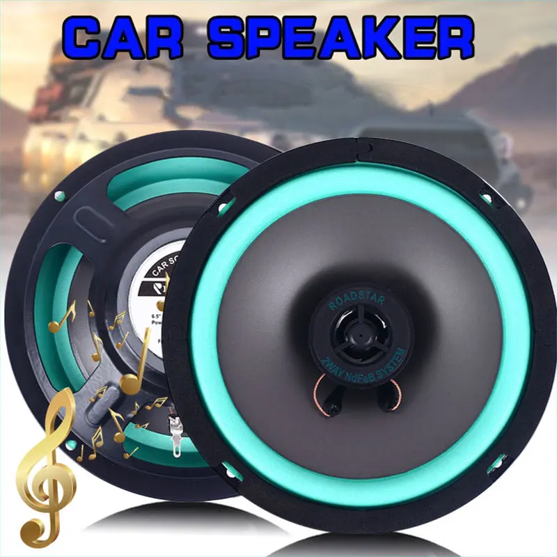 Автомобильные коаксиальные колонки Vehemo черные Hi Fi пузырьковый динамик