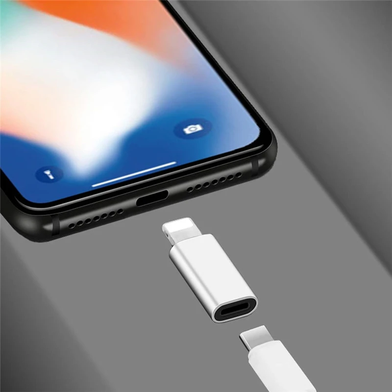 Адаптер USB C Мама-папа для IPhone 11 12 13 Pro Max Mini XS X Type на IOS | Мобильные телефоны и