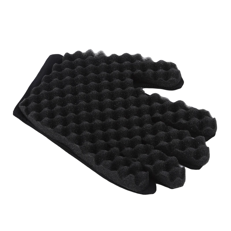 Новинка модные кудрявые перчатки губчатые пинцеты щетка для завивки волос