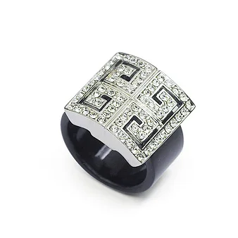 10894silver Jessie Pepe Italina,, широкое кольцо Anel, розовое золото, высокое качество, вечерние ювелирные изделия, большой размер, полный размер# JP13611 - Цвет основного камня: 10894silver
