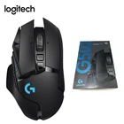 Игровая мышь Logitech G502 LIGHTSPEED, с сенсором HERO 16000DPI и поддержкой системы натягивания кнопок, игровая мышь, новый продукт 2019