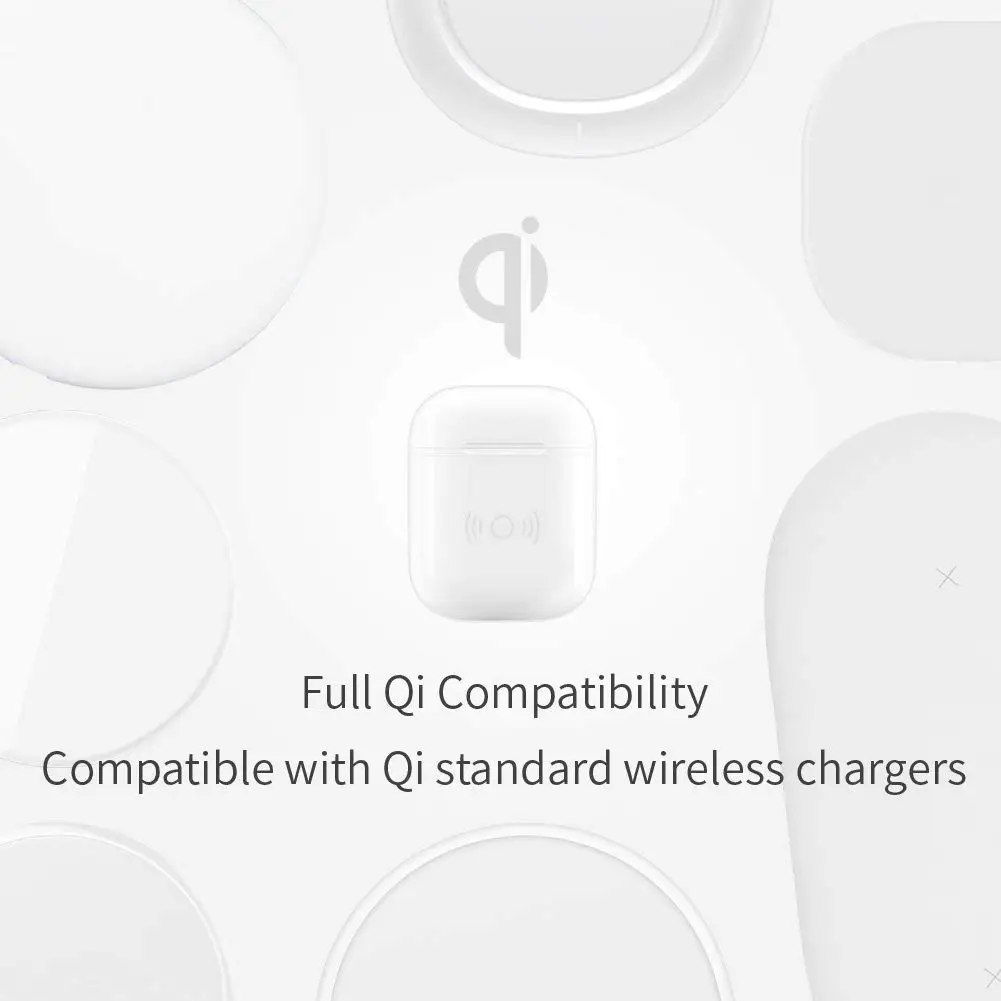 Защитный чехол для беспроводного зарядного устройства Стандартный Qi Apple AirPods iPhone