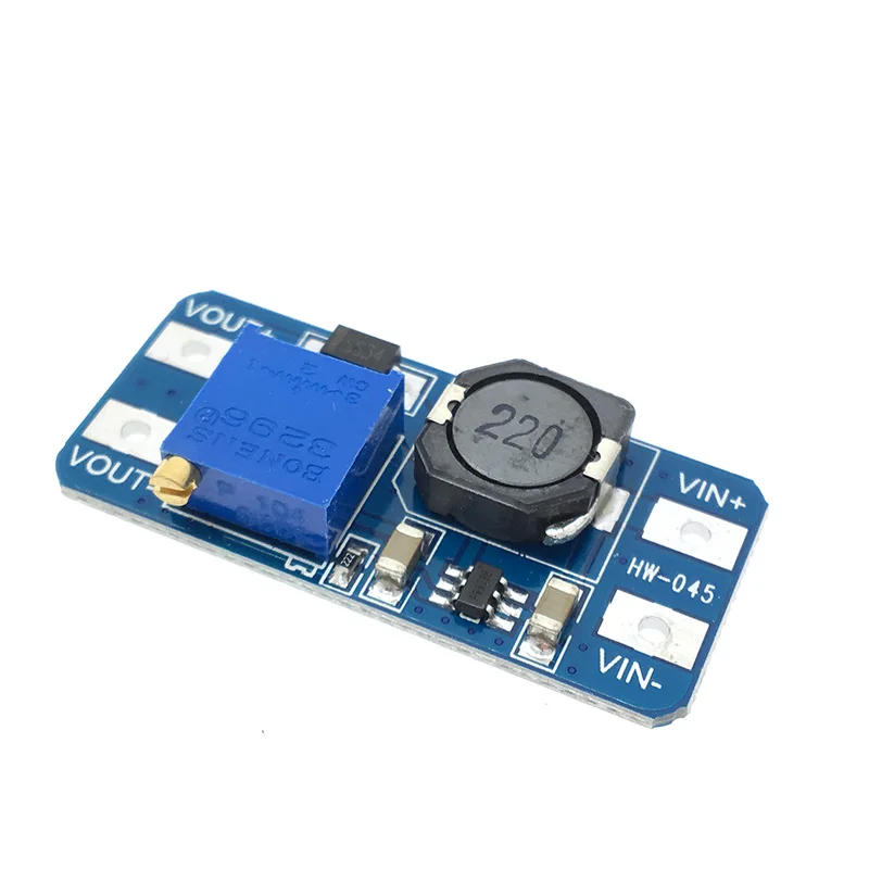 DC Повышающий Модуль питания Micro USB преобразователь входного напряжения 2 А