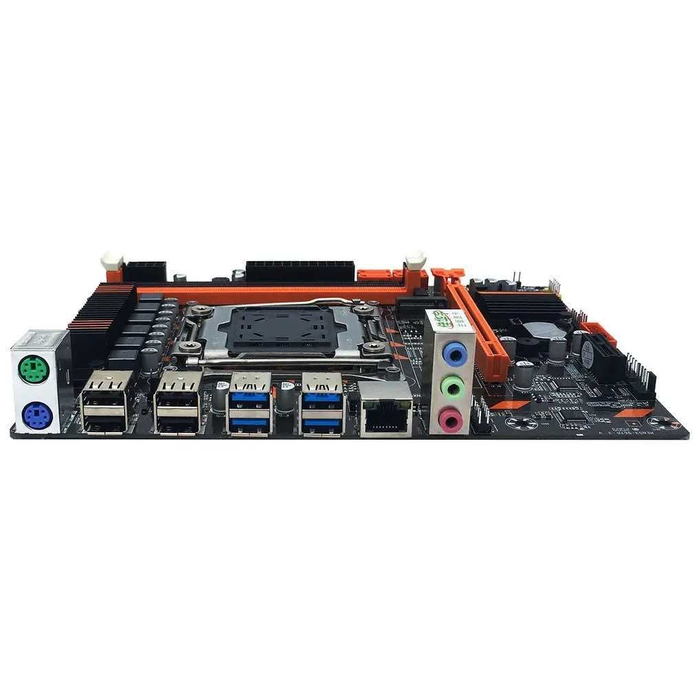 X99 DDR3 слот для материнской платы LGA2011 3 USB3.0 NVME M.2 SSD поддержка памяти и процессора Xeon