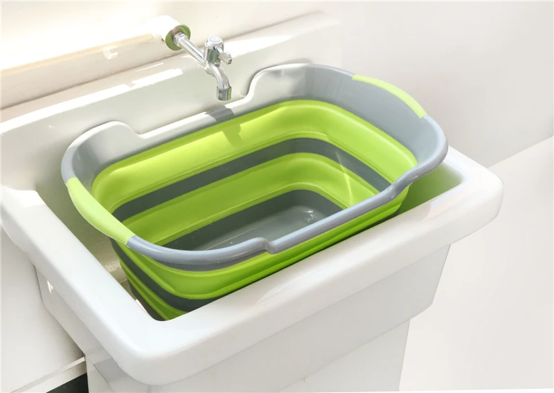 

Laundry Basket Folding Silicone Clothes Storage Baskets Basin Home Laundry Toy Bin Large Storage Clothes Basket Bag Bins Laundry