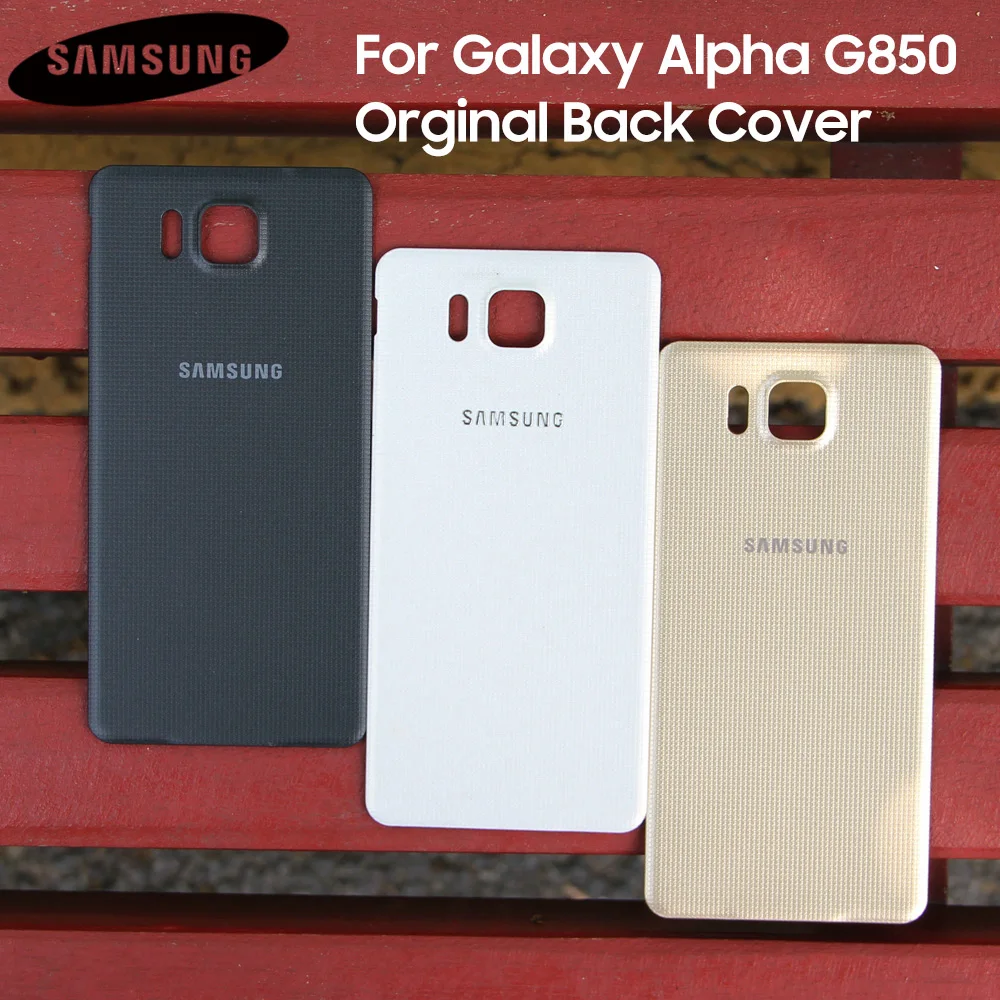 Оригинальный чехол-накладка для Samsung GALAXY Alpha G850Y G850K G8509V G850A G850F G850S G850 Задняя