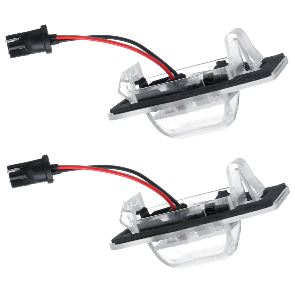 2 шт. 18Led номерного знака Светильник лампы ОШИБОК светодиод номерной знак для