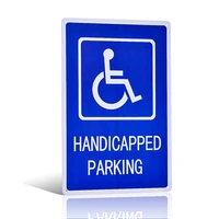 handicapped parking vintage metal tin sign wall plaque poster bar pub club wall tavern home decor