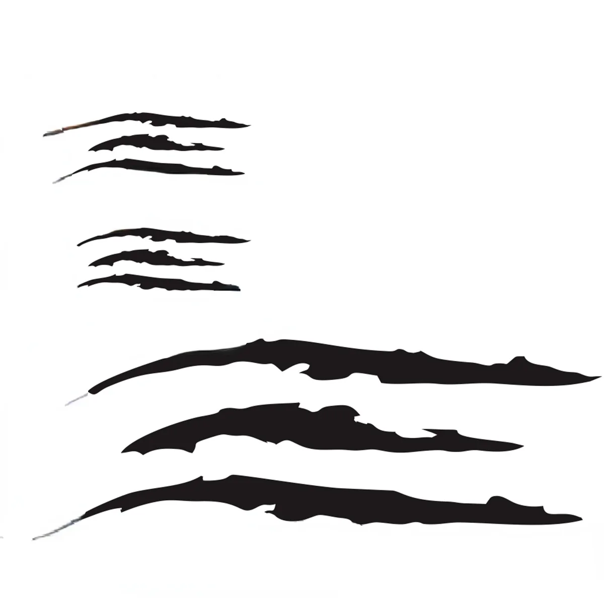 

Car-styling Claw Marks Decal Reflective Sticker Headlamp Car Hood Vinyl Sticker/Decal KK13*6cm