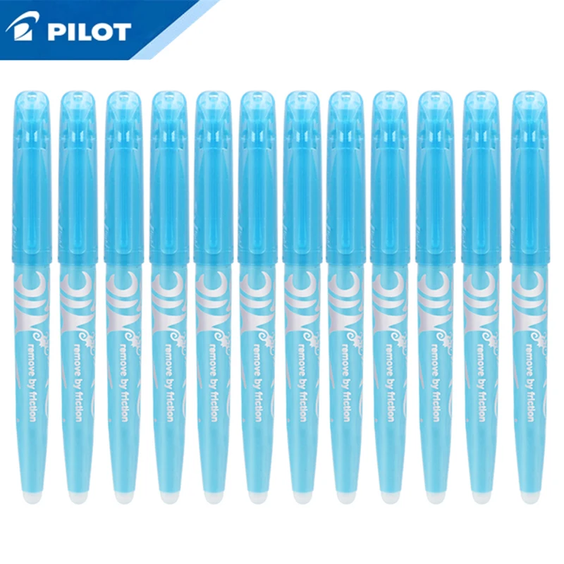 Light blue 12 шт./лот японский пилот SW-FL FRIXION стираемый маркер ручка офисные и школьные канцелярские принадлежности - Цвет: Light blue
