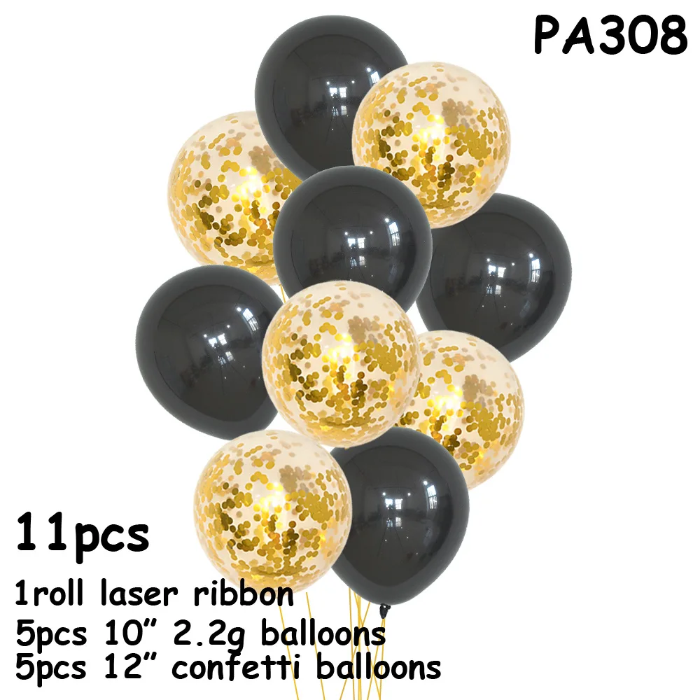 10pcs/set Glitter Confetti Latex Balloons Wedding Decoration Birthday Party Baby Shower Home Christmas Supplies | Дом и сад