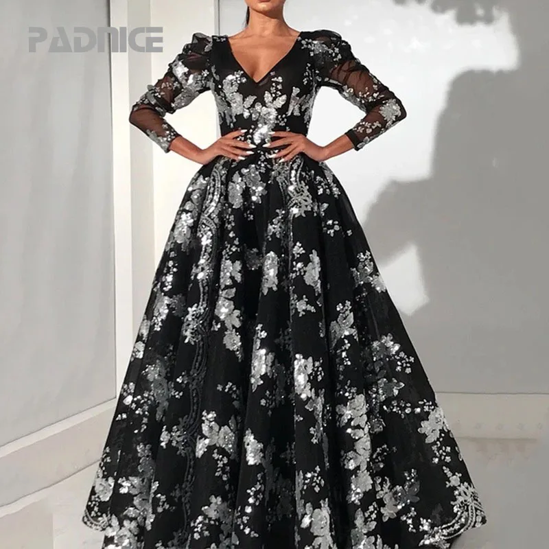 

2020 Spring New Style Women's Dress Long Sleeve Sequin Tassels Dress Party Night Club Sexy Dress