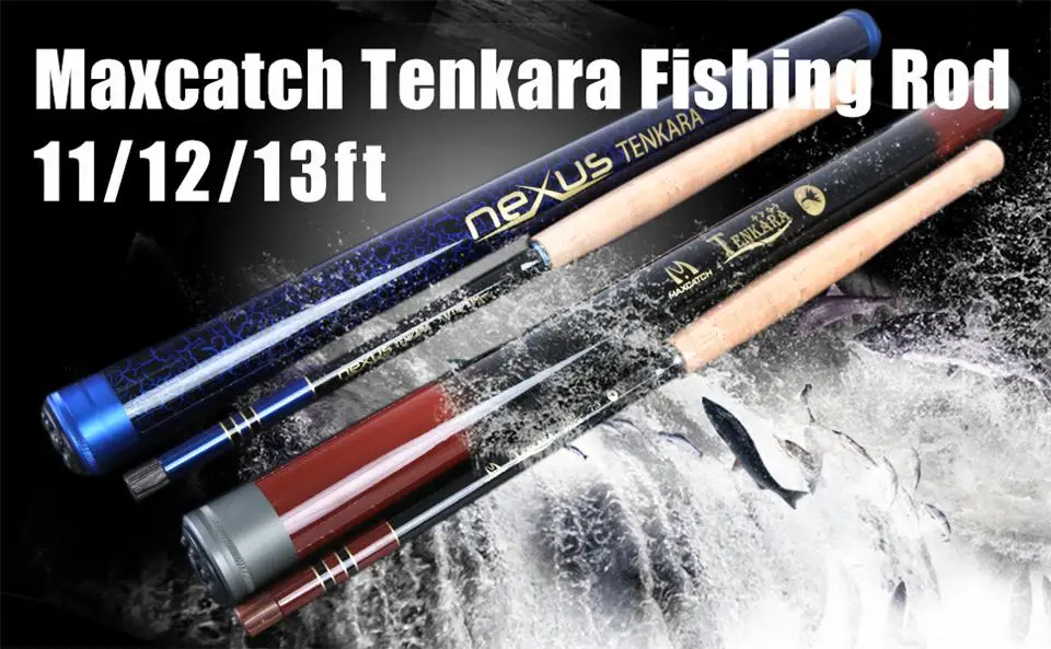 Maximumcatch 9ft-13ft Tenkara Rod Combo Телескопический Fly Rod& Tenkara Line& Fly& Водонепроницаемая коробка& кусачки