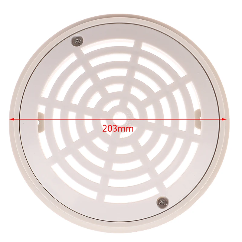 

Swimming Pool Water Filter Cover Round Drain Device Floor Main Drainage Port