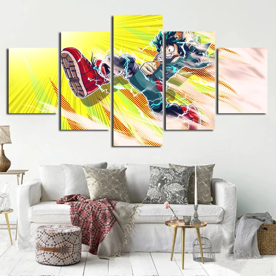 

Картина с мотивом аниме «Мой герой», картина «сделай сам», 5D, Алмазная мозаика для домашнего декора, картина с вышивкой, круглая вышивка на с...