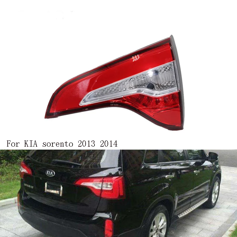 1 шт. Внутренний Боковой светодиодный задний светильник для KIA sorento 2013 задний фонарь светильник стоп-светильник taillamp тормозной светильник