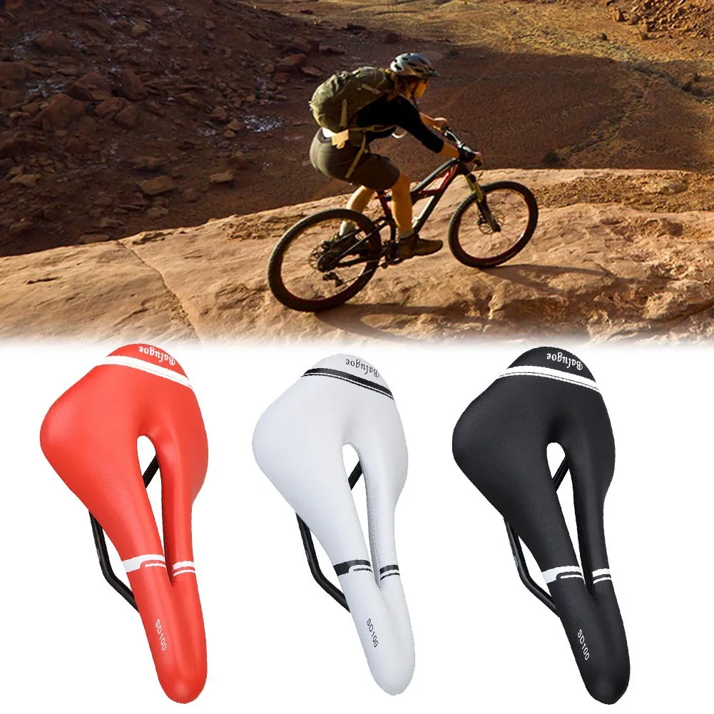 

Bicycle Ultra-light Saddle 250x145MM MTB Road Mountain Bike Seat Cushion Leather Cycling Seat Bike Parts