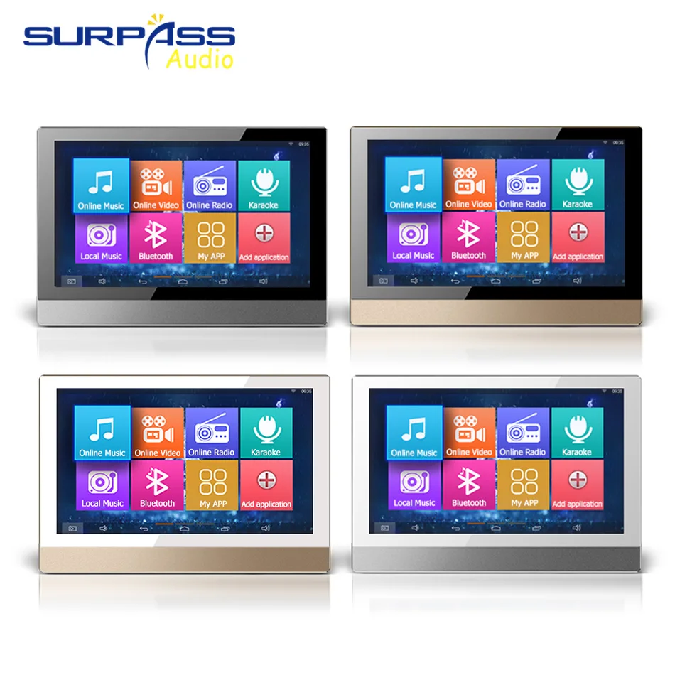 10-дюймовый экран настенный усилитель 4-дюймовый потолочный динамик Combo дешевый